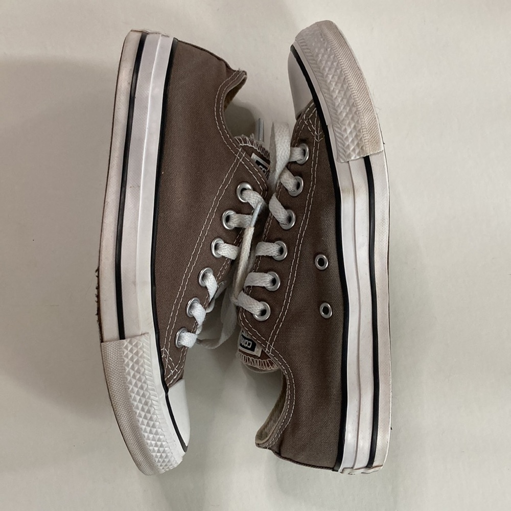 Converse All Star Canvas Sneakers in Grey - Picture 4 of 8